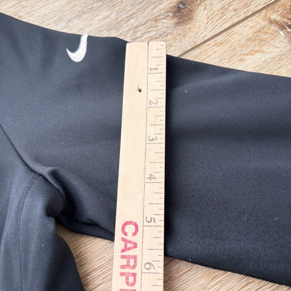 Nike Golf Womens Performance 1/4 Zip Pullover Sz Small Black w/ Pockets Tennis